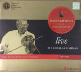 M S Gopalakrishnan - Masterworks from the NCPA Archives: Live (CD) (2)